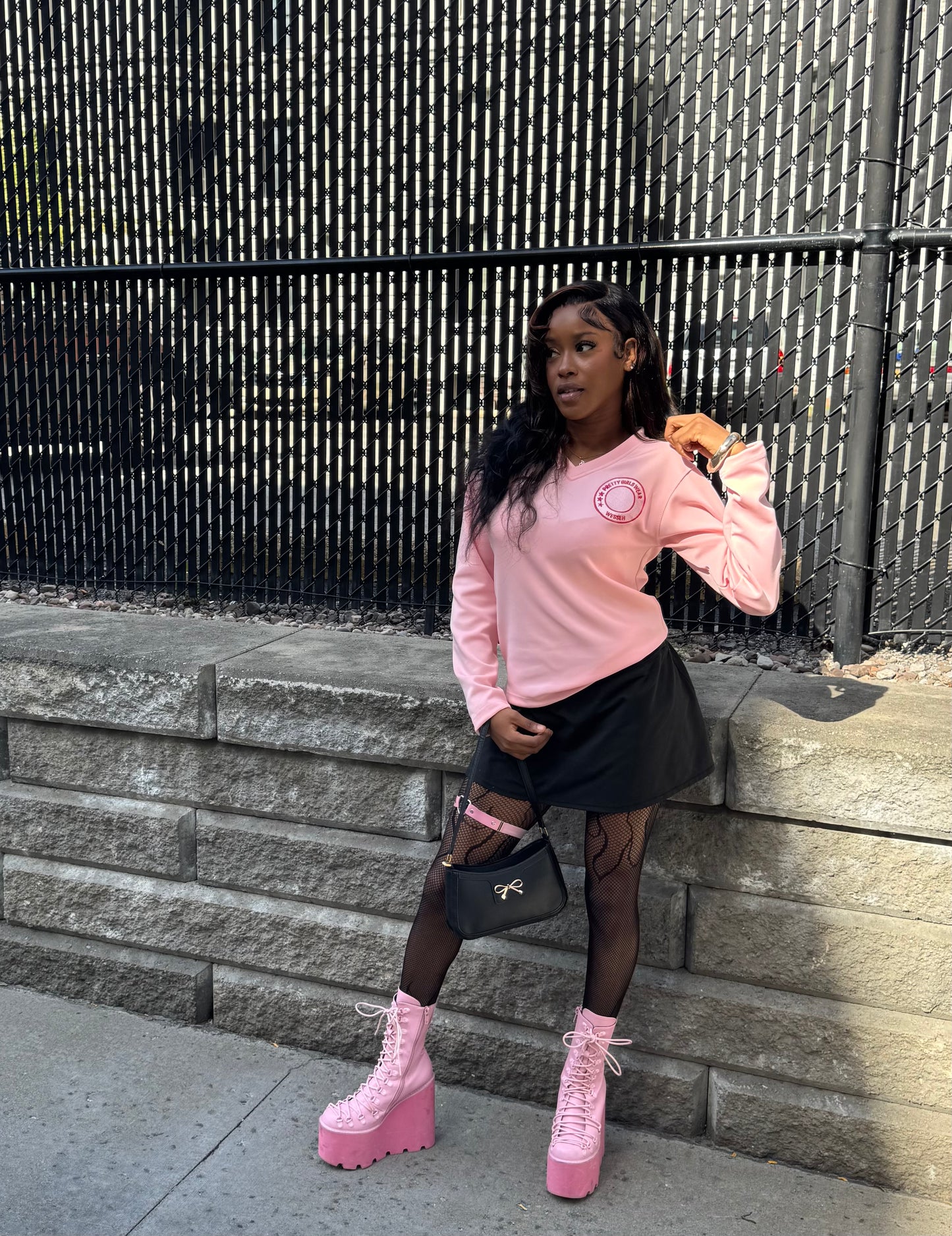 PRETTY GIRLS JERSEY ‘BABY PINK’
