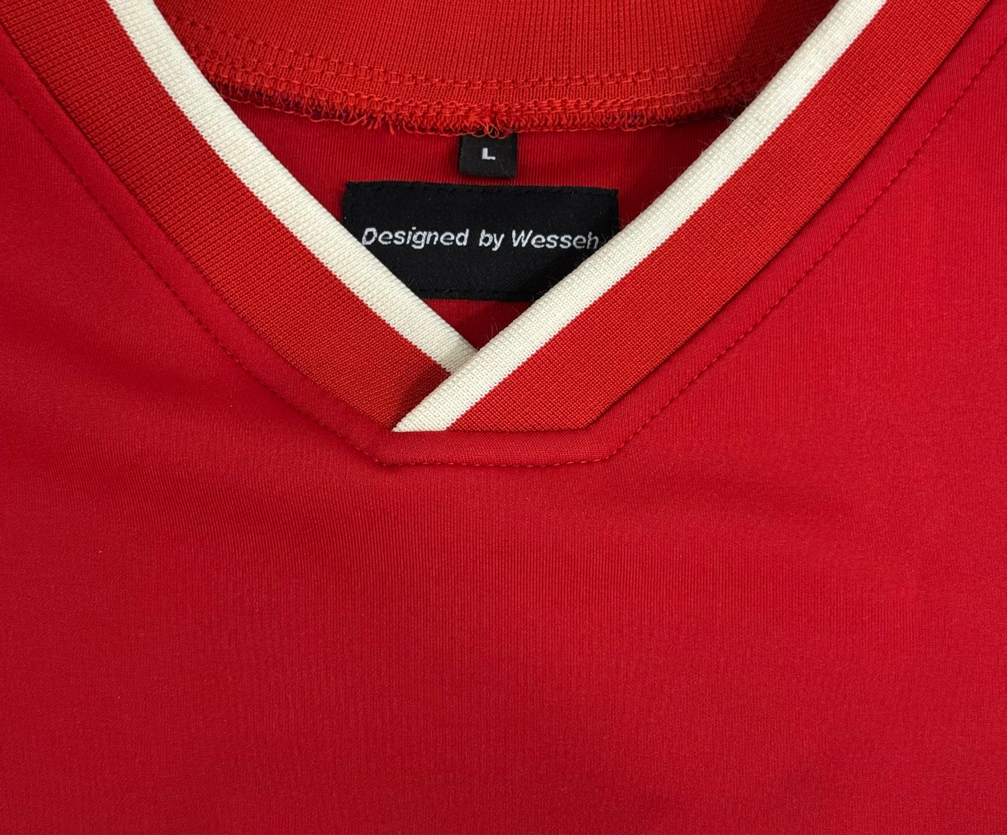 HOCKEY JERSEY LONG SLEEVE ‘RED’