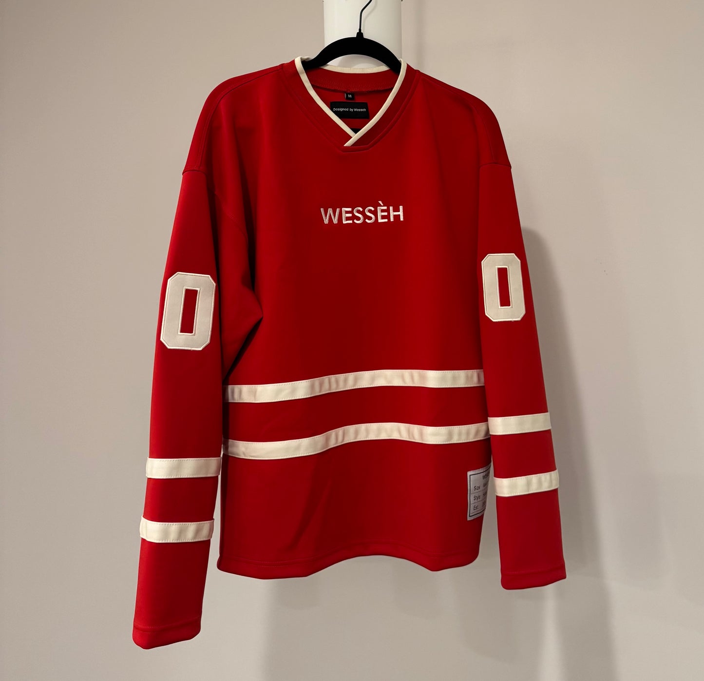 Hockey Long Sleeve Jersey (RED)